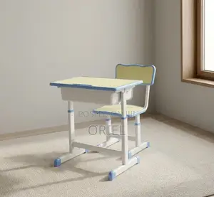 Kids Study Set : Ergonomic Adjustable Kids Learning Homework Chair