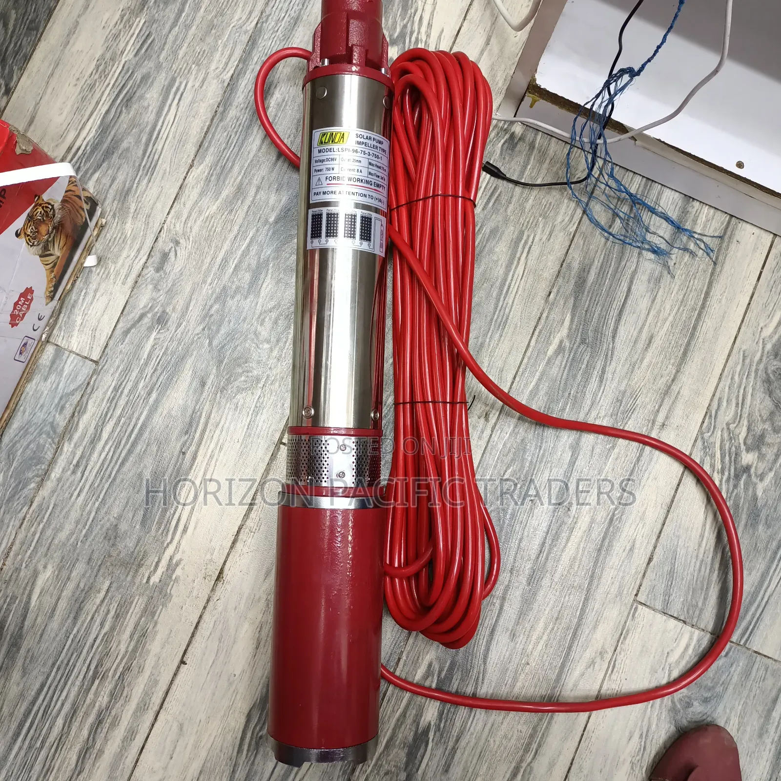 75m 750w Solar Water Pump