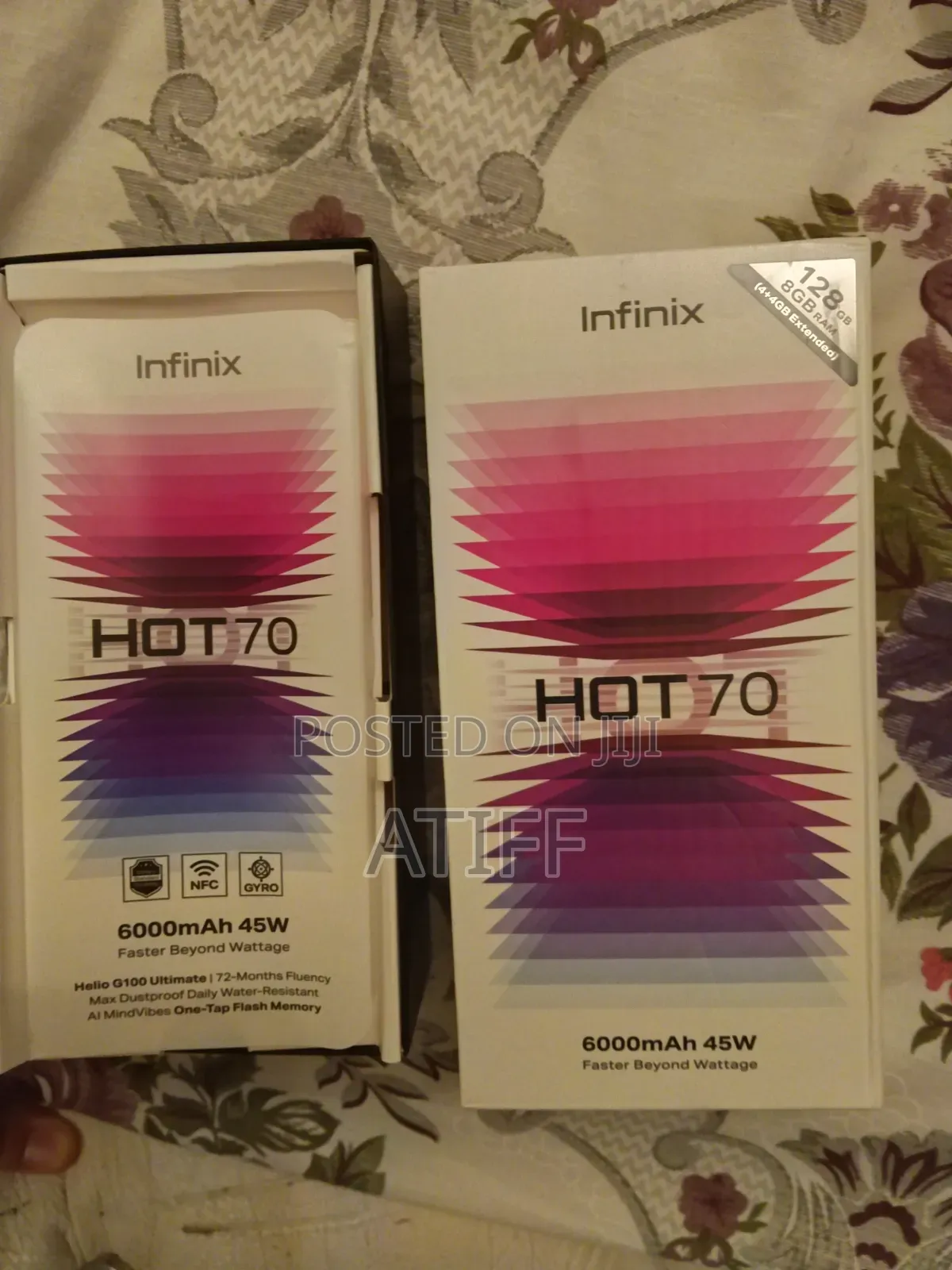 New Infinix Hot 70 128 GB Orange