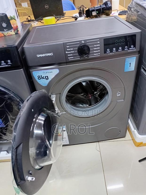 Smartpro 8kgs Front Load Washing Machine
