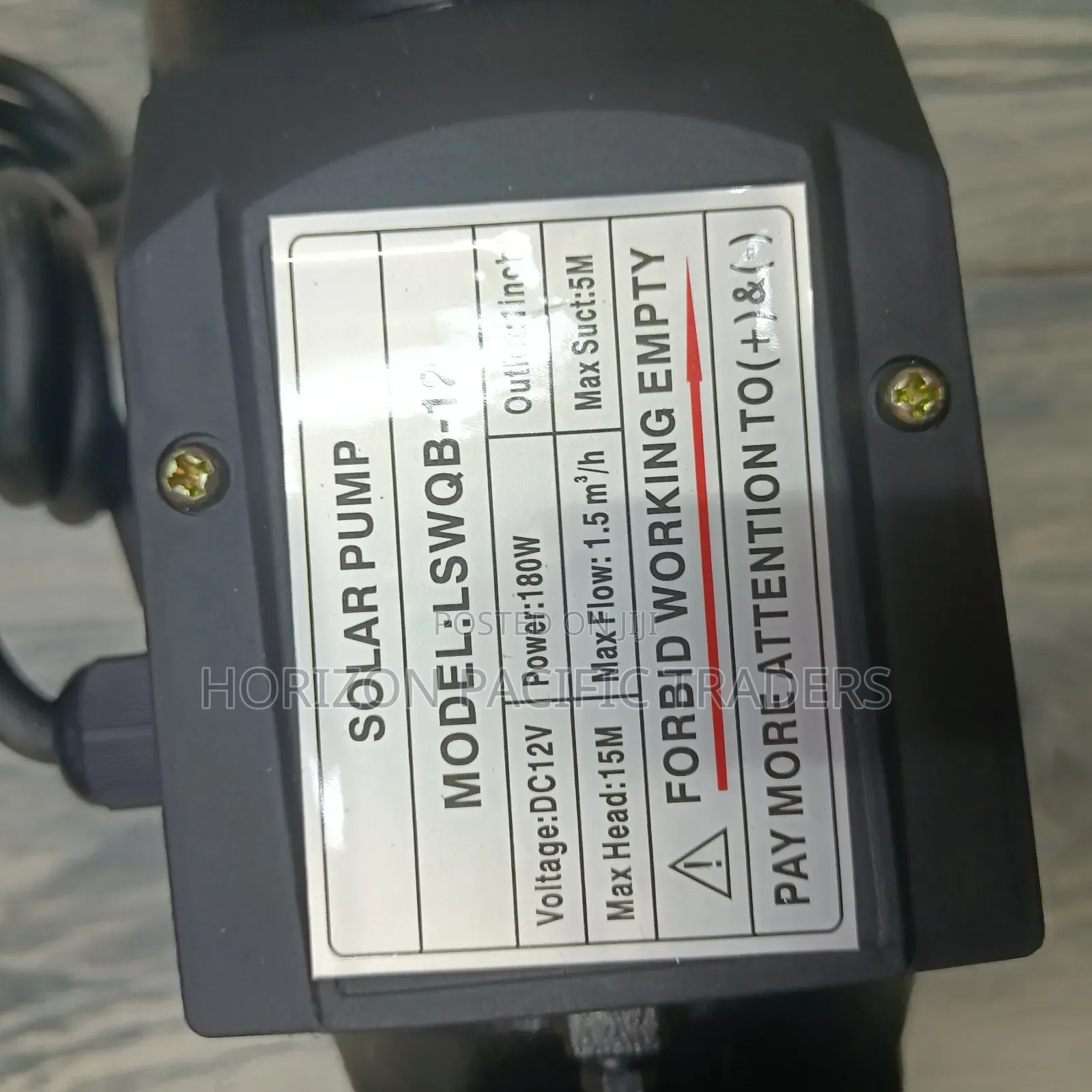 15m 12v Solar Buster Water Pump