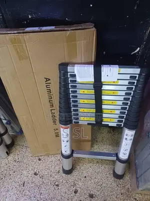 5m Single Telescopic Ladder Kenya | Aluminium Ladder
