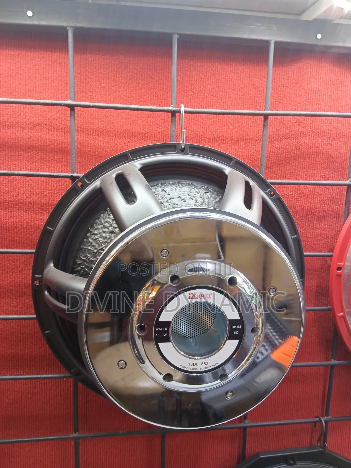 Derwel 18-Inch 18DL 1882 Bass Speaker