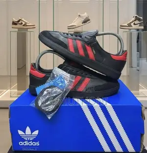 The Adidas Samba OG Black Red Size 36-45