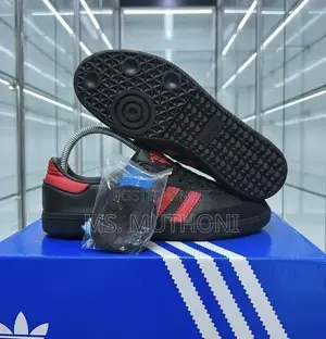 The Adidas Samba OG Black Red Size 36-45
