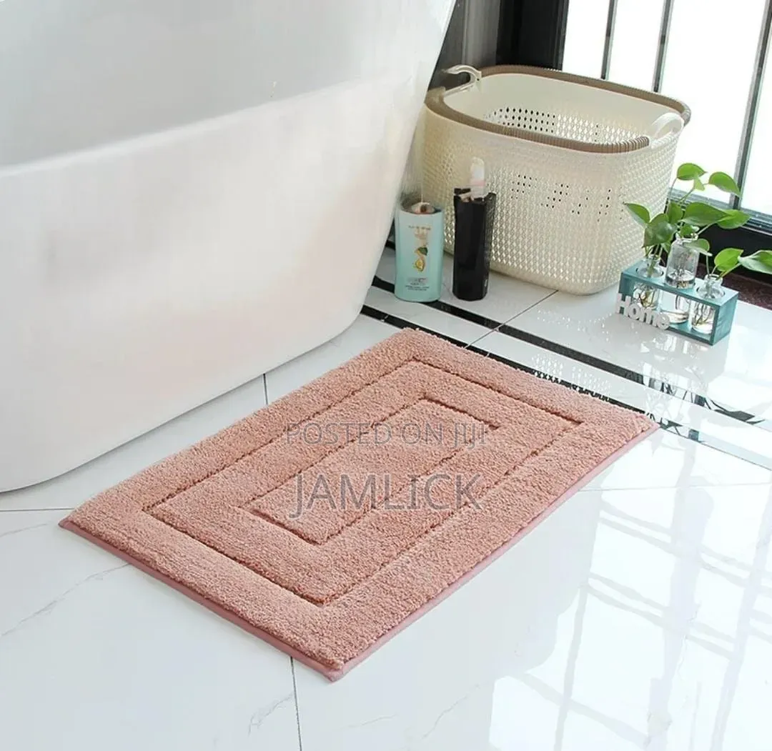 Flocking Bathroom Doormat 50×80cm – Water Absorbent - Sl