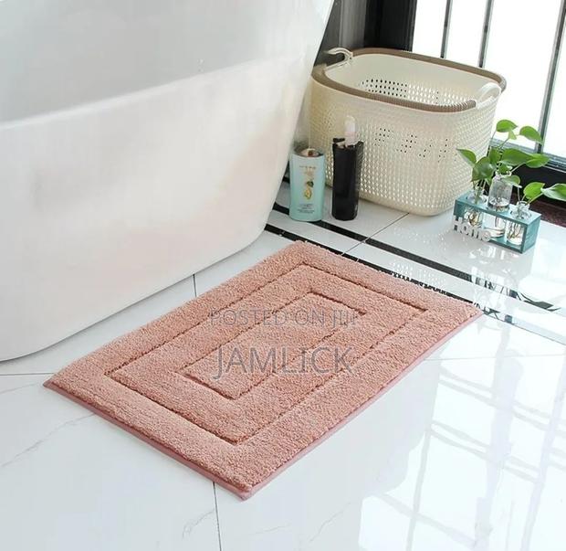 Flocking Bathroom Doormat 50×80cm – Water Absorbent - Sl
