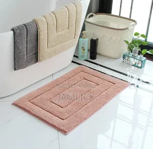 Flocking Bathroom Doormat 50×80cm – Water Absorbent - Sl