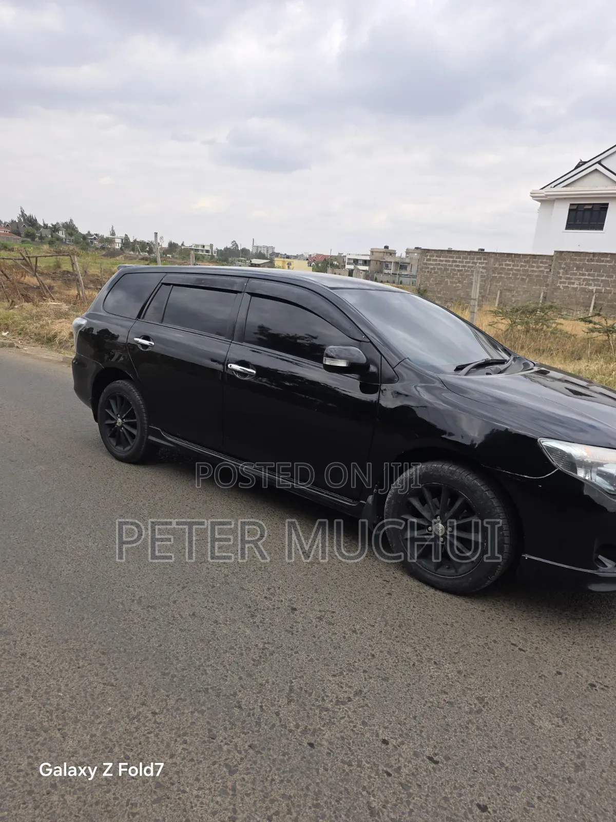 Toyota Corolla Fielder 2011 Black