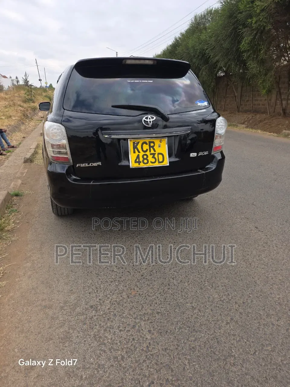 Toyota Corolla Fielder 2011 Black