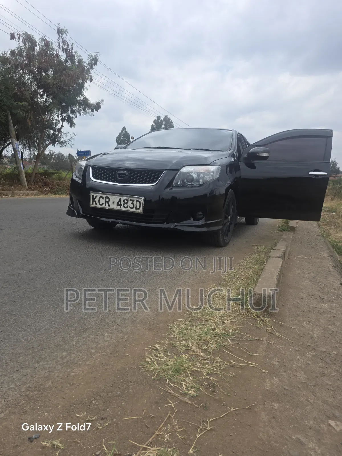 Toyota Corolla Fielder 2011 Black
