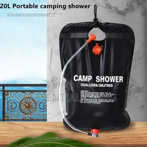 20L Portable Solar Camping Shower Bag Outdoor Heated Water Pouch