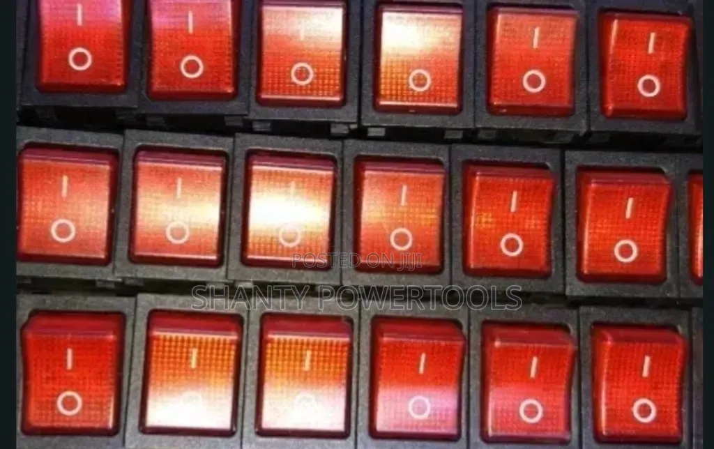 Rocker Switches on and Off