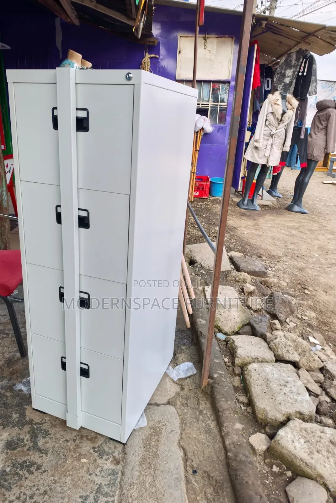 Cabinet's _4 Drawer Metal Filling Cabinet