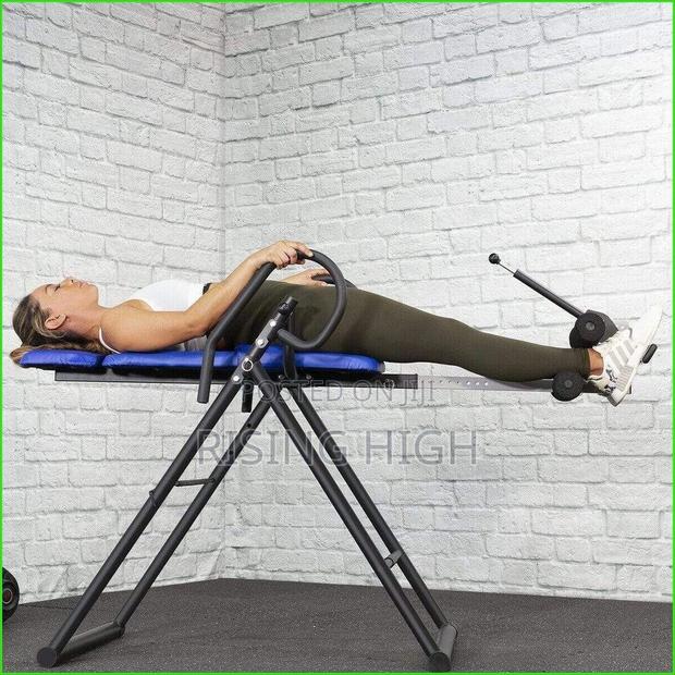 Inversion Table: Relax Tight Muscles
