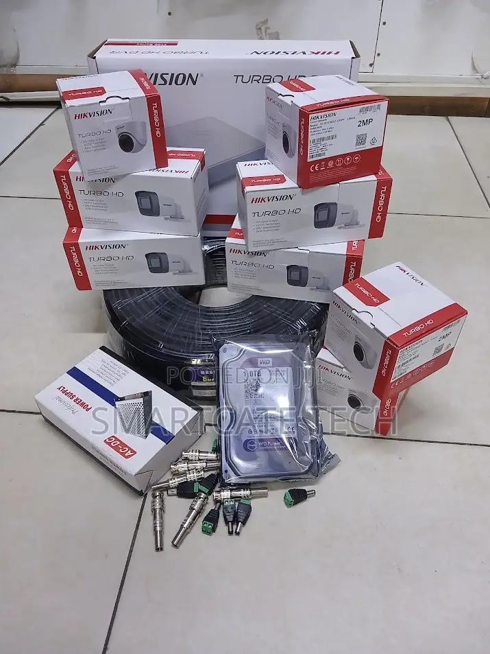 Hikvision 8CH CCTV Kit With 8 Cameras – Complete Surveillance System