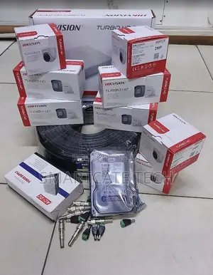 Hikvision 8 Cameras CCTV Package – 8 Channel DVR, Full Kit