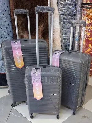 Size 3 Unbreakable PP Rubber Suitcase 3-in-1 Set - Pt