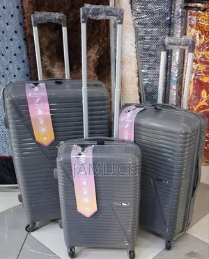 Size 3 Unbreakable PP Rubber Suitcase 3-in-1 Set - Pt