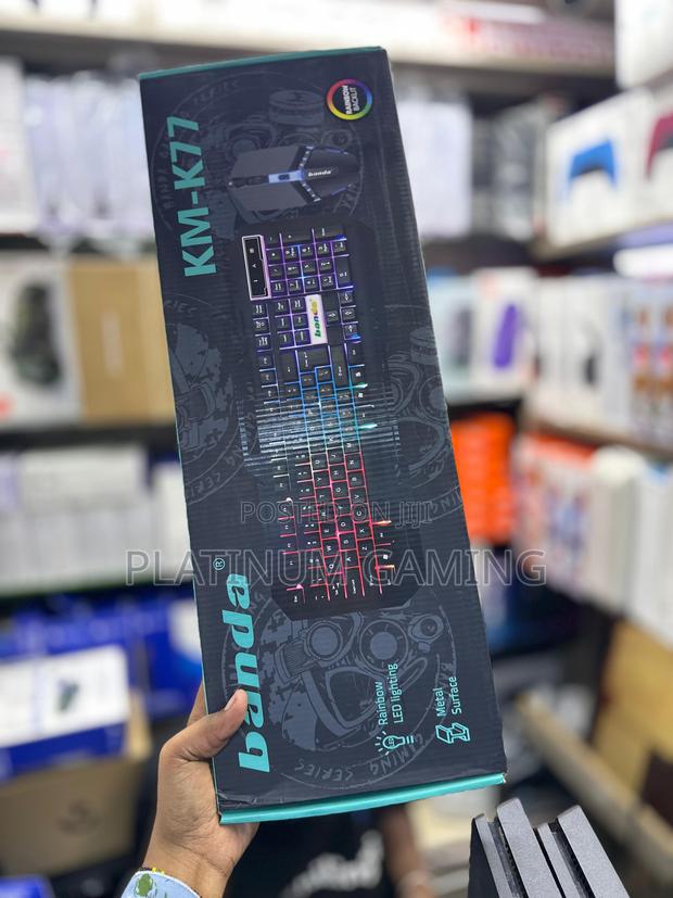 Banda KM- RGB Gaming Keyboard and Mouse COMBO - main view