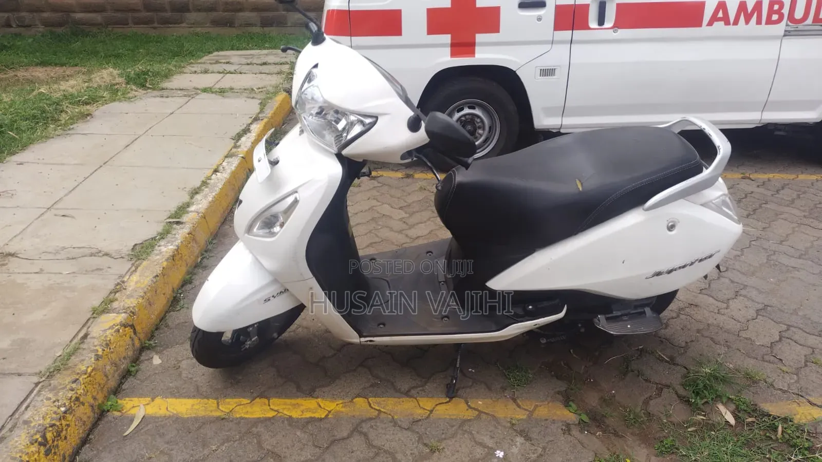 TVS Jupiter 2018 White
