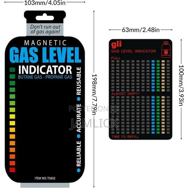 Single Use Magnetic Gas Level Indicator - Pt - main view