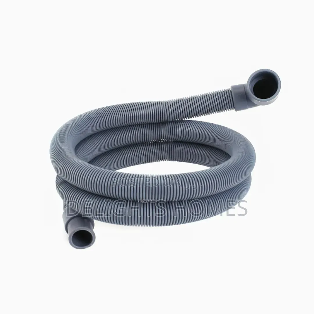 2m Washing Machine Drain Pipe With Elbow Bend-Zw