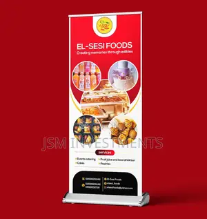 Broadbase Roll Up Banners for Business Adverts