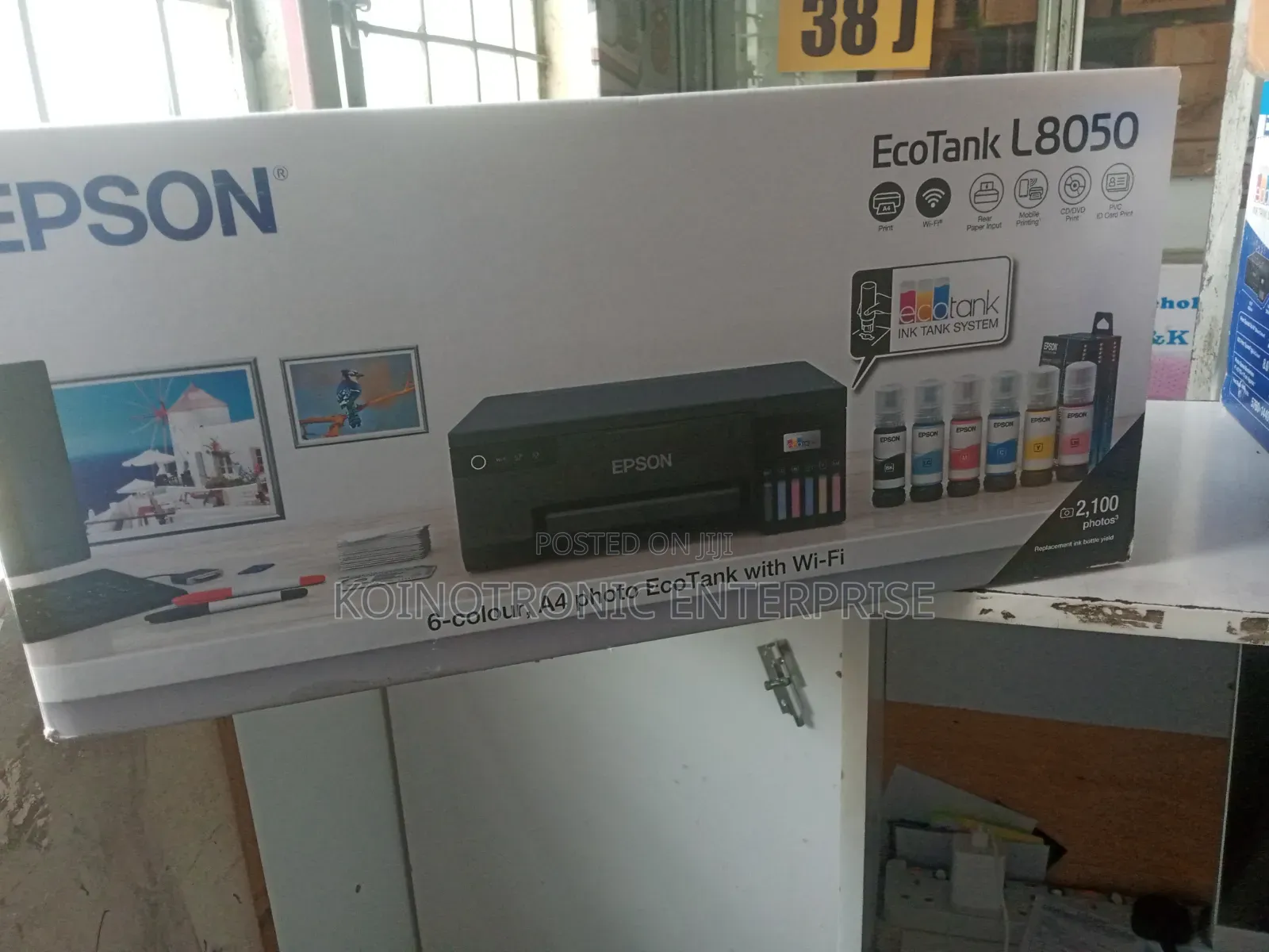 EcoTank L8050 A4 Wi-Fi Ink Tank