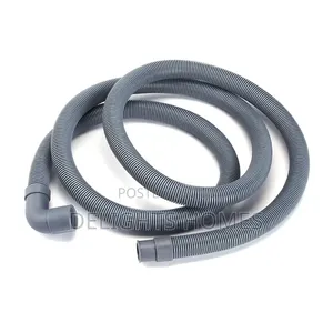 2m Washing Machine Drain Pipe With Elbow Bend-Zw