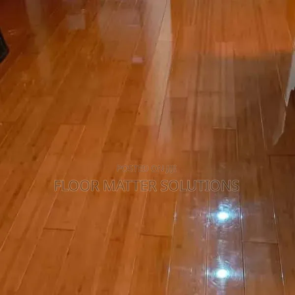 Bamboo Floor Polished