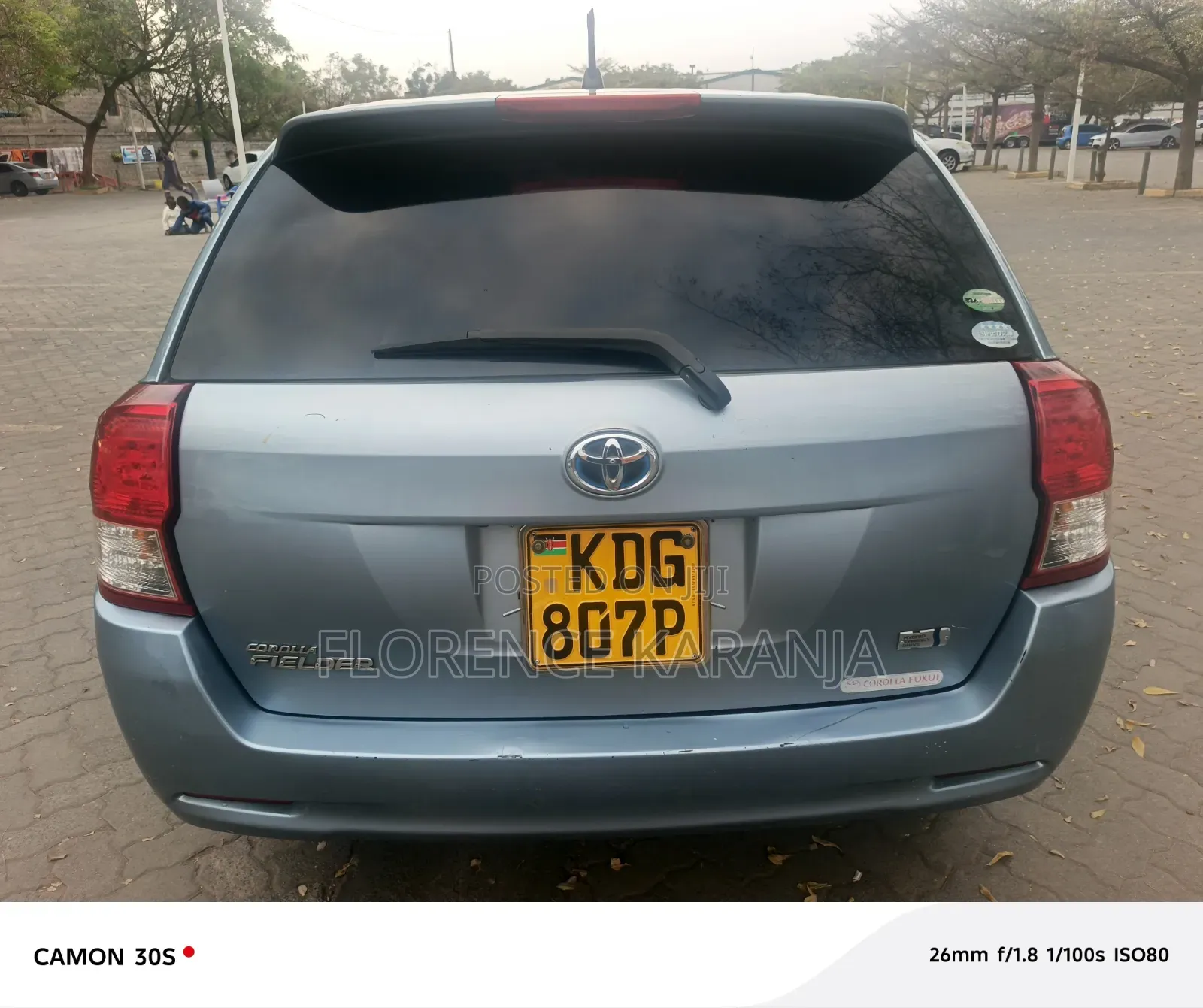 Toyota Corolla Fielder 2014 Blue