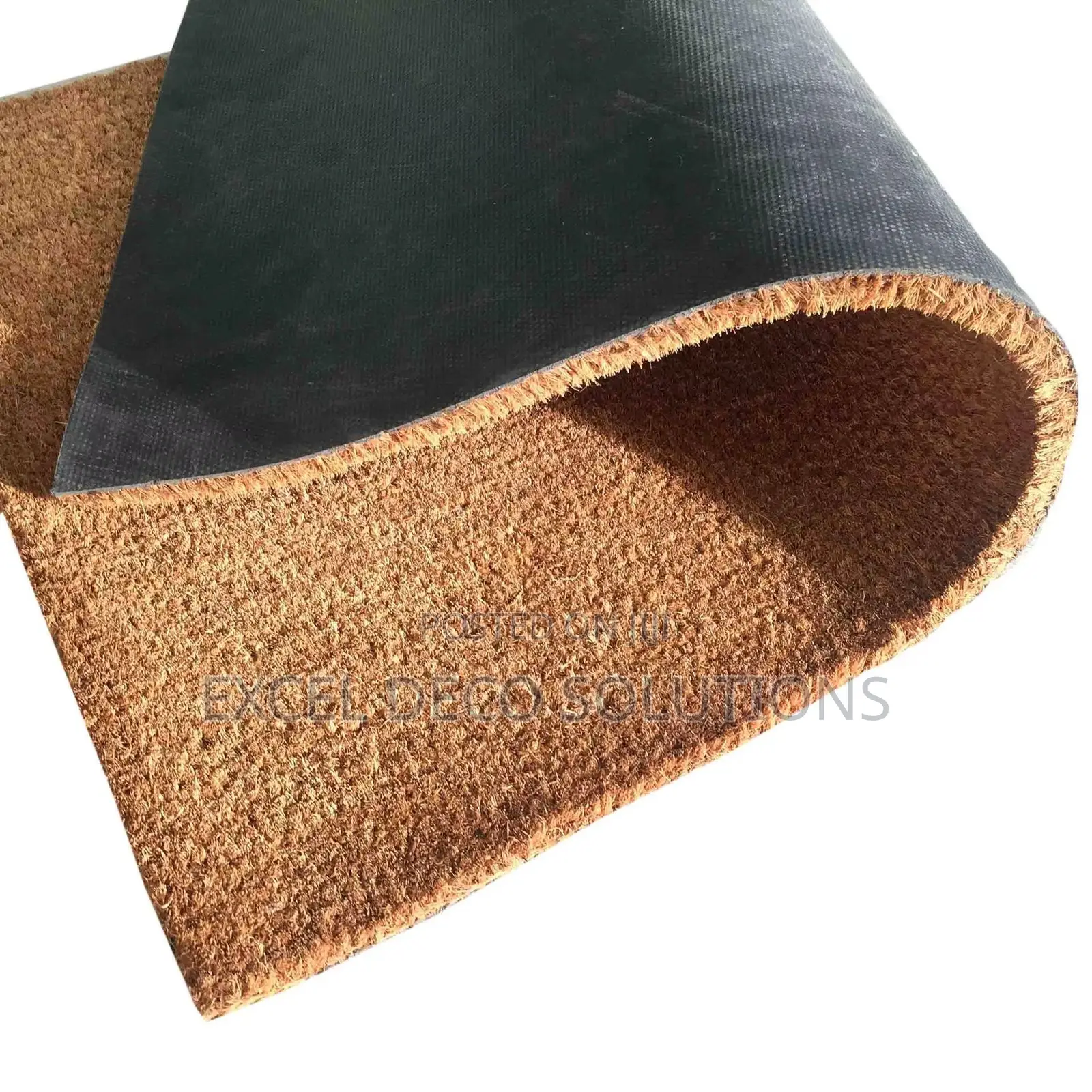 Coir Mat Roll 1x10m Heavy Duty 15mm Thick Entrance Door Mat Roll
