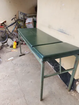 Doctor's Examination Bed, Leather