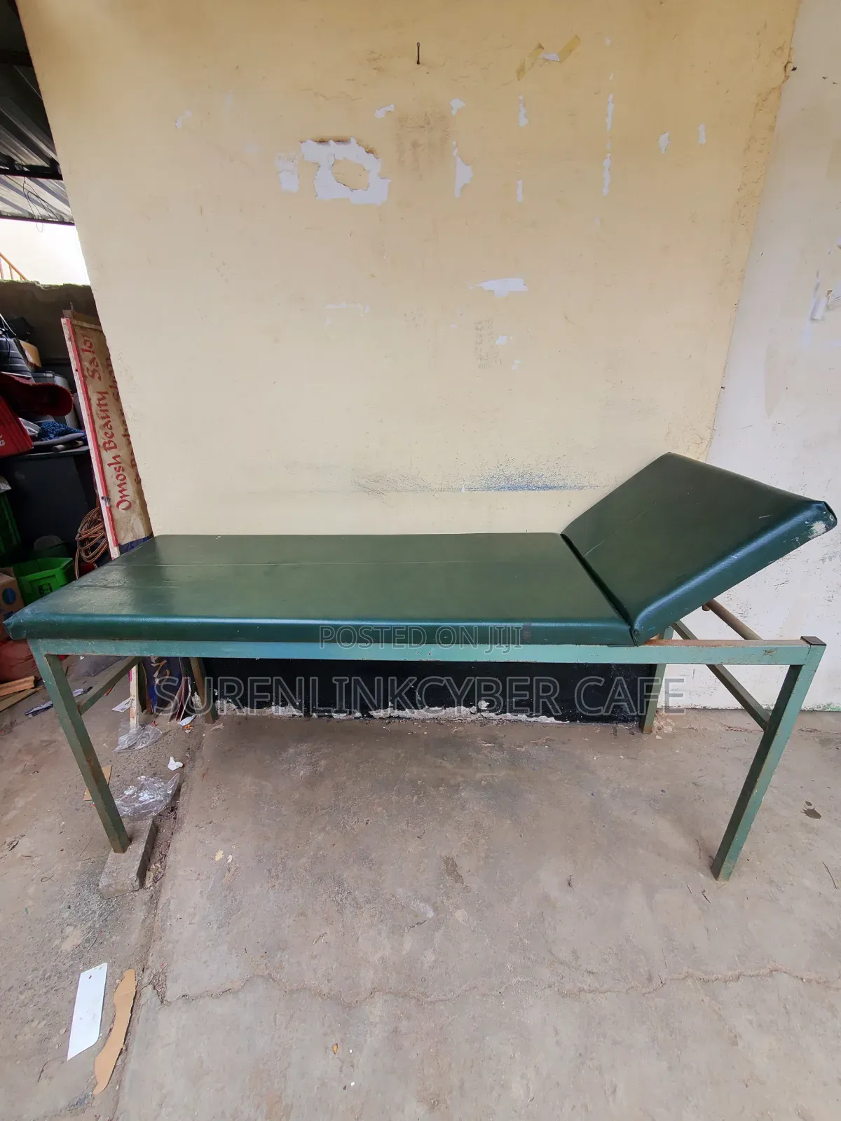 Doctor's Examination Bed, Leather