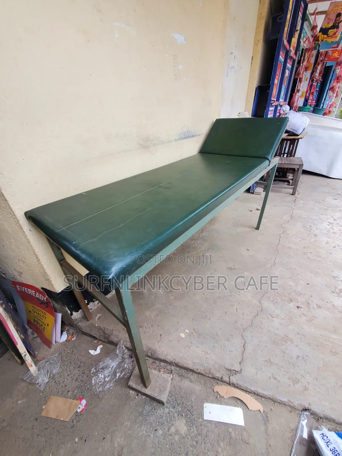 Doctor's Examination Bed, Leather