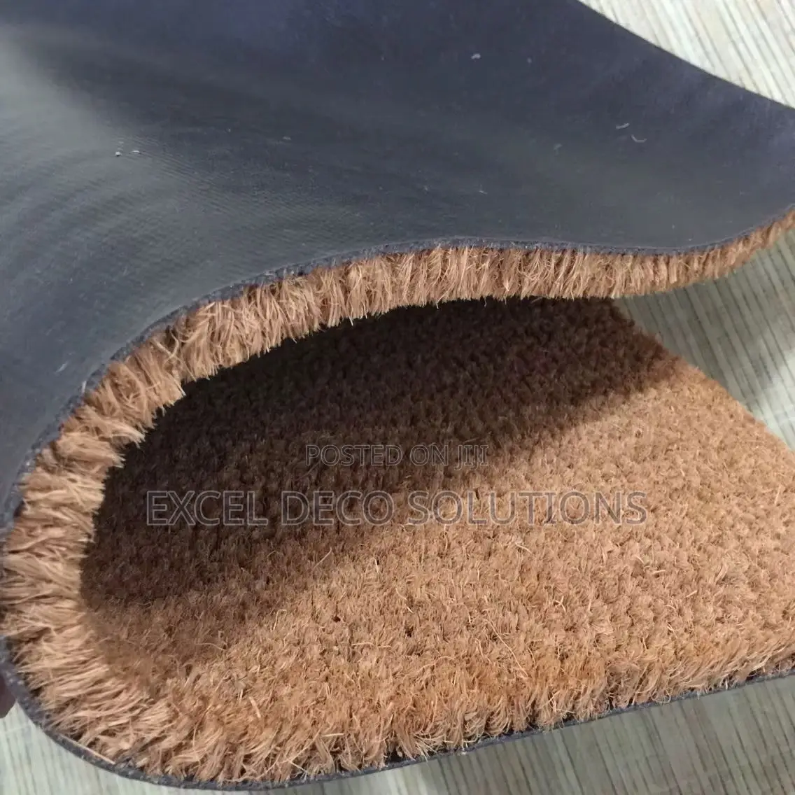 Coir Matting Per Meter - 15mm Heavy Duty Natural Coconut Doormat