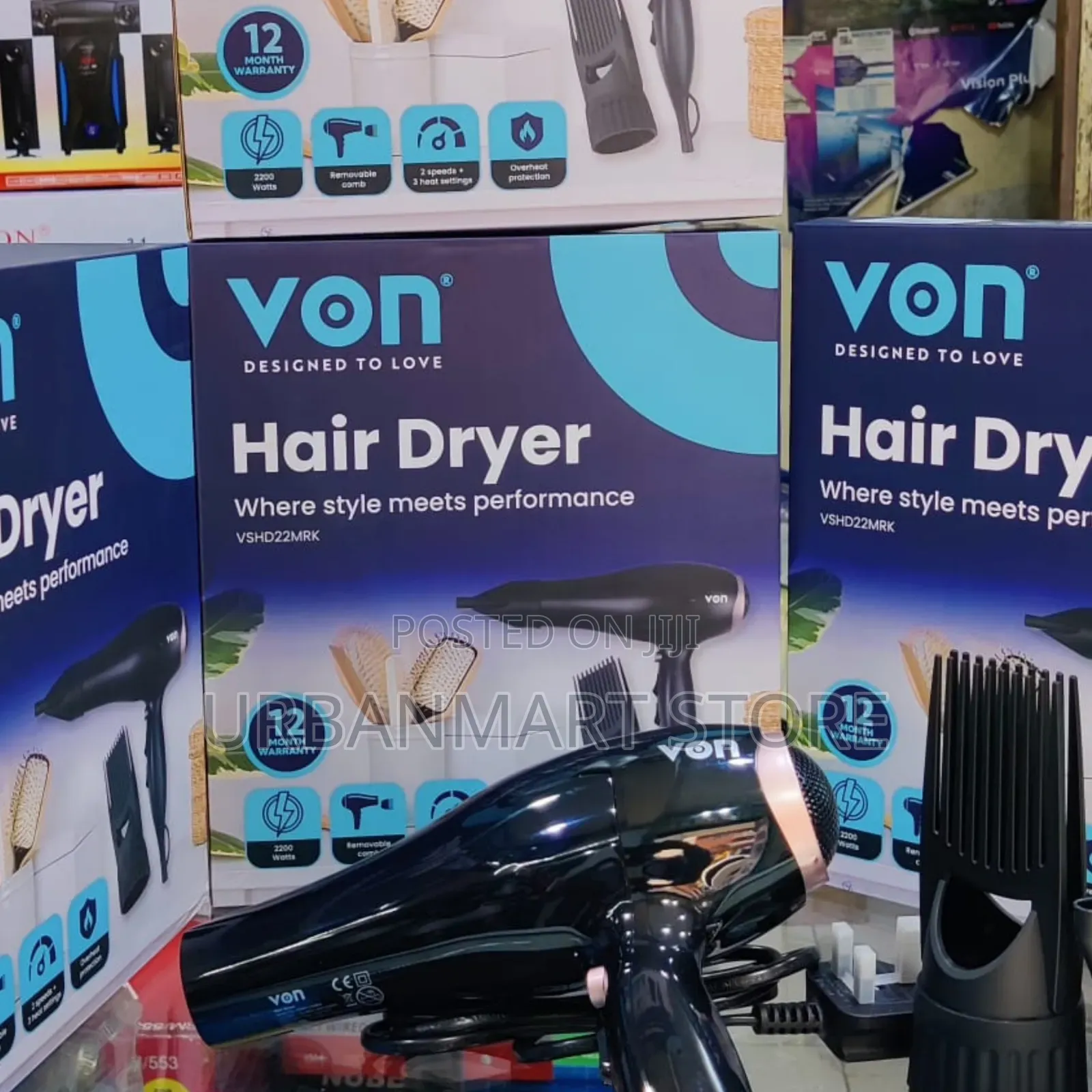 Von Hair Dryer Elite Class Professional Hair Dryer