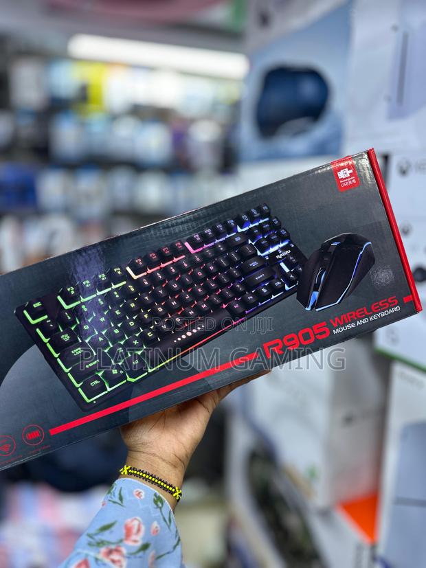 RAIKU R905 Wireless Mouse and Keyboard Combo