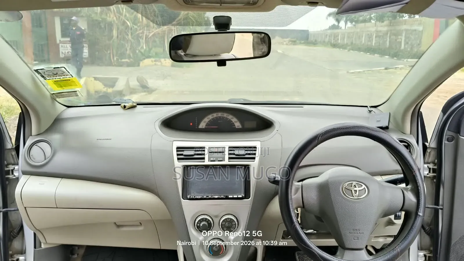 Toyota Belta 2011 Silver