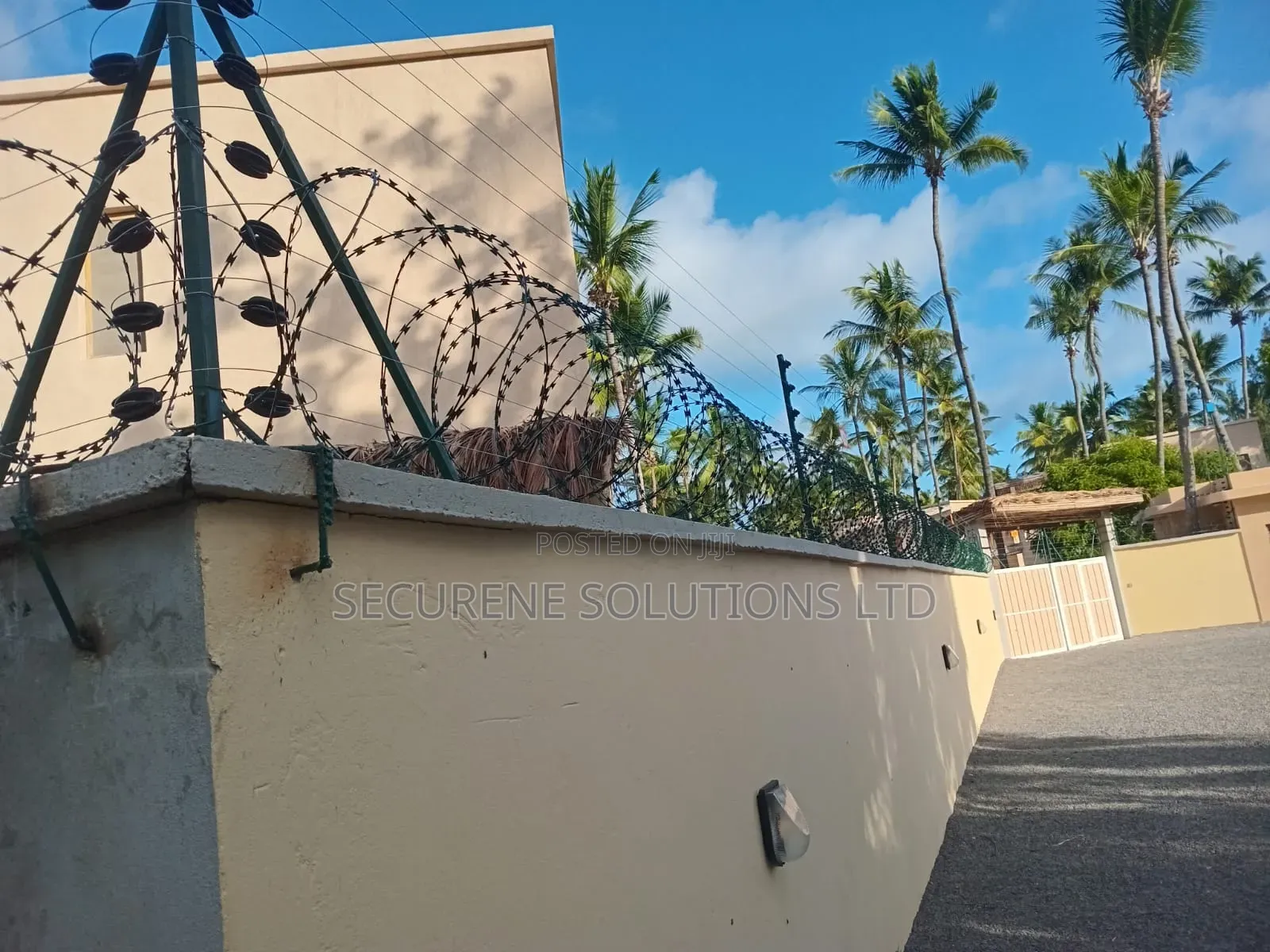 Green Electric Fence 40*80 Plot