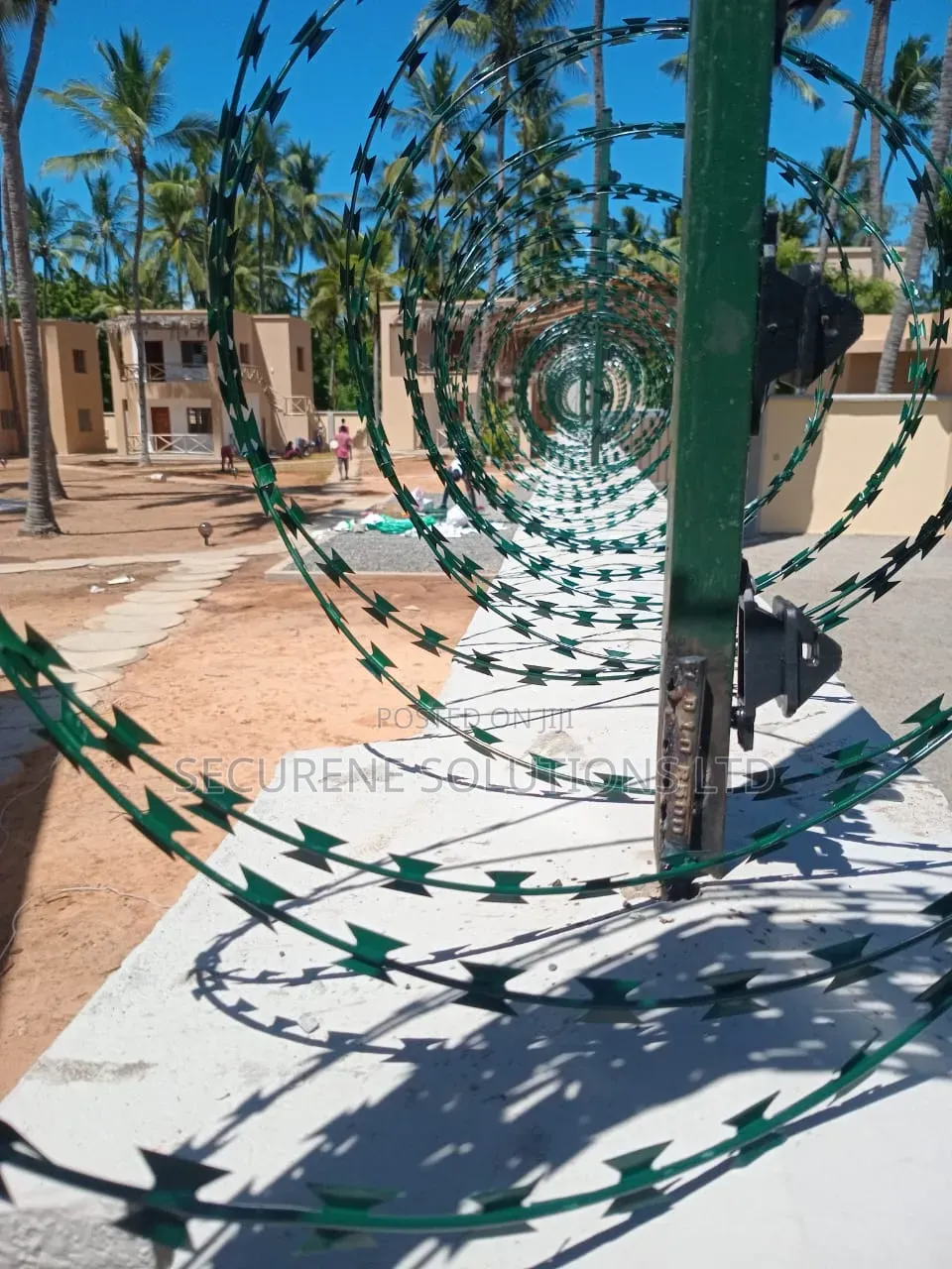 Green Electric Fence 40*80 Plot