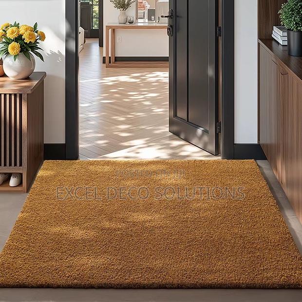 15mm Coir Door Mat Heavy Duty Natural Coconut Fiber Floor Matting