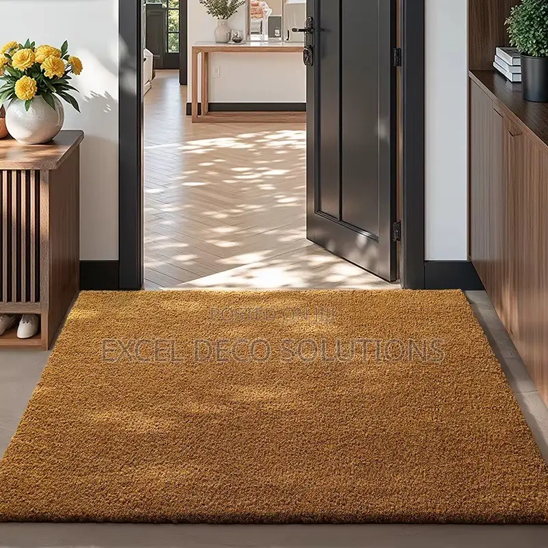 15mm Coir Door Mat Heavy Duty Natural Coconut Fiber Floor Matting