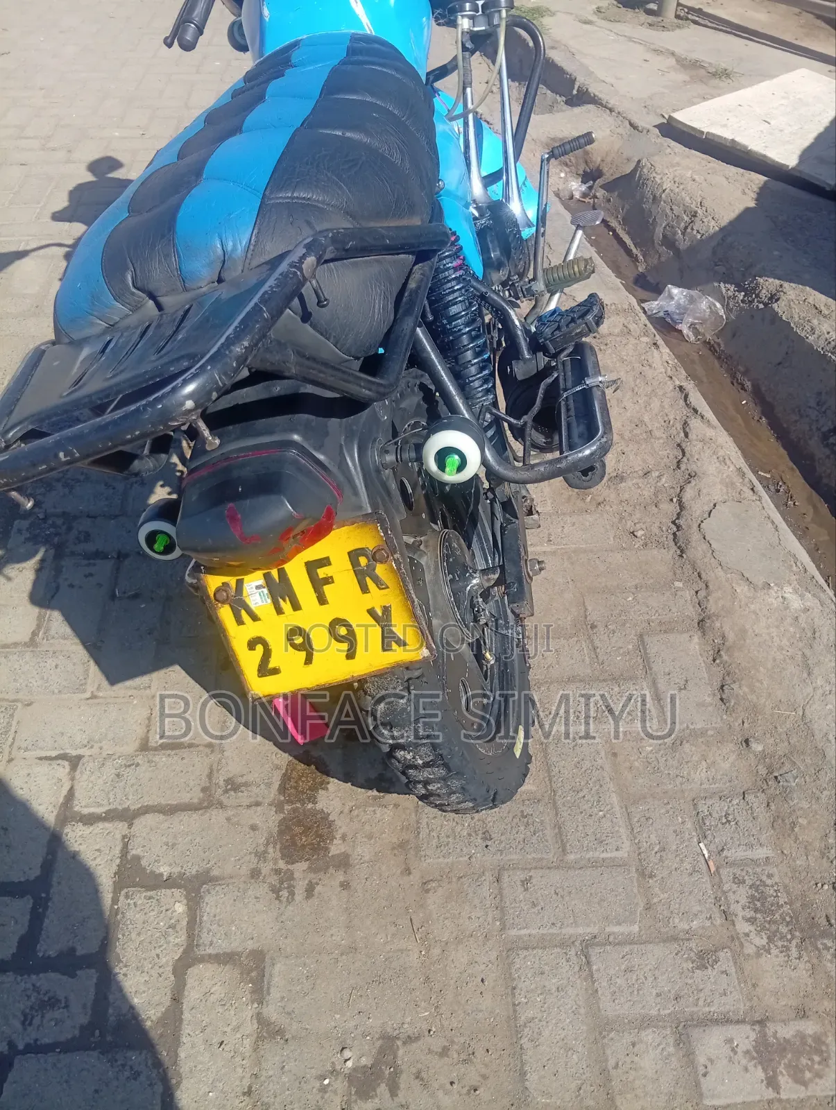 TVS HLX Plus ES 2022 Blue