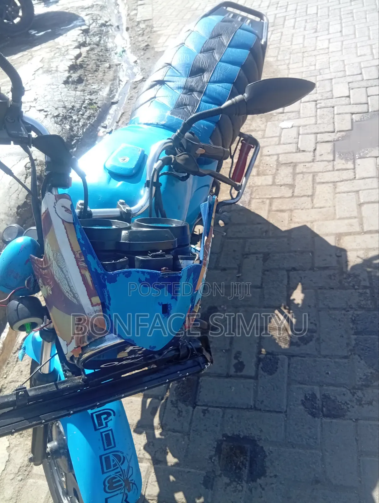TVS HLX Plus ES 2022 Blue