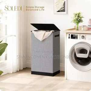 Laundry Hamper Basket With Lid