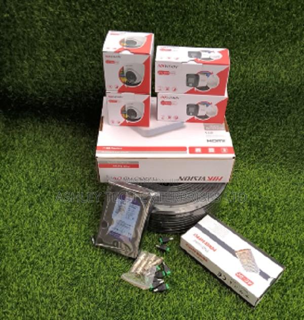 Hikvision 4 Channel HD CCTV Camera System – Complete Kit