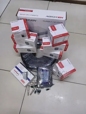 Hikvision CCTV 8CH Full Set – 8 Cameras for Home Business