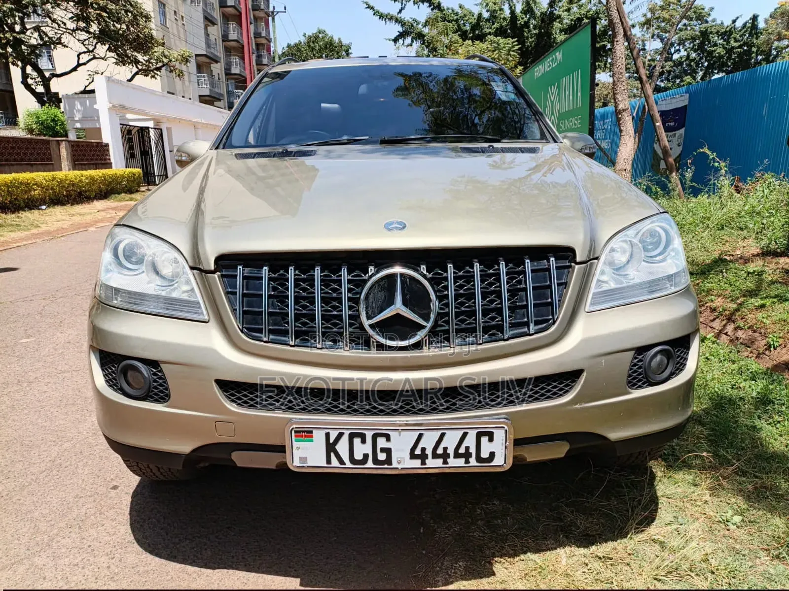 Mercedes-Benz M Class ML 320 CDI 4Matic 2008 Gold